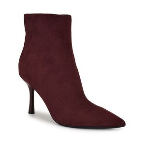 Nine West Chic Maroon Heeled Boots